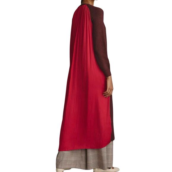 Anthropologie Long Twofer Cardigan Sweater Size L New with Tag MSRP $168 SOO - Picture 2 of 6